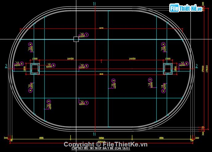 Đài nước,file cad đài phun nước,bản vẽ đài phun nước